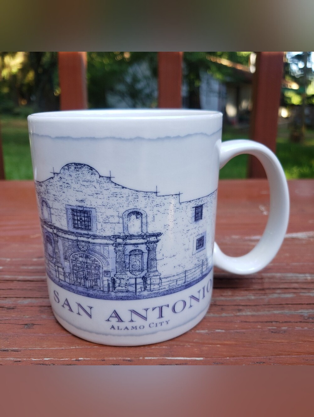 2008 Starbucks Coffee Company San Antonio 'Alamo City' Coffee Mug - 18 fl oz